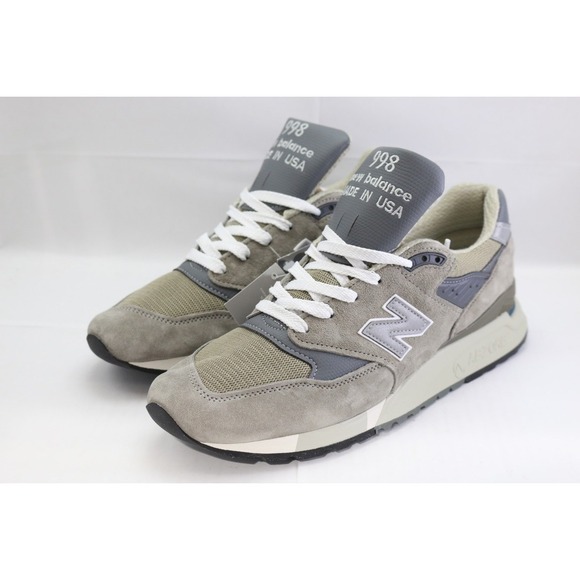 New Balance 998 Core MiUSA Grey Silver U998GR Made In USA US 11 / UK 11.5 /EU 45
